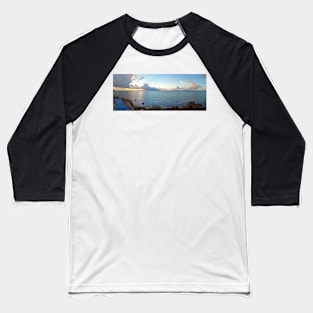 Magnetic Island - Across Cleveland Bay Baseball T-Shirt